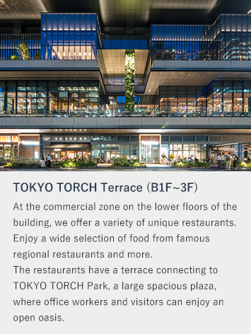 TOKYO TORCH Terrace (B1F~3F)